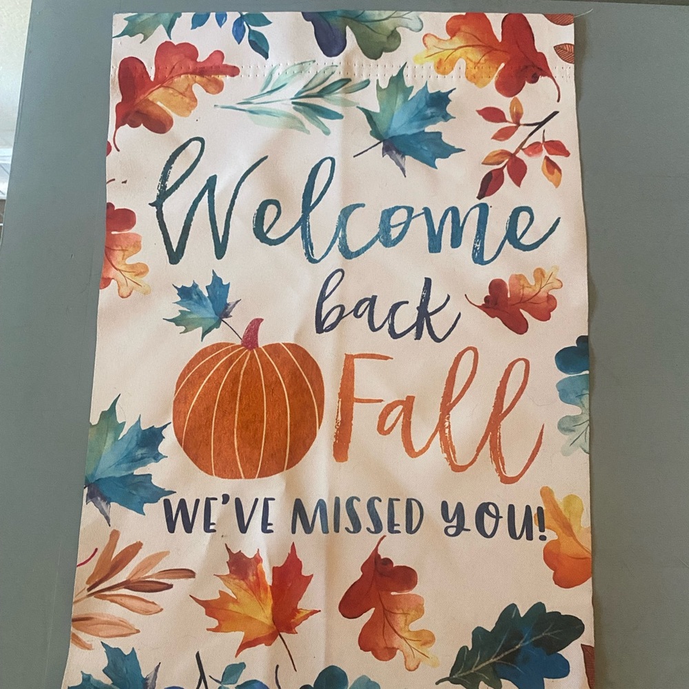 Garden flag - Fall